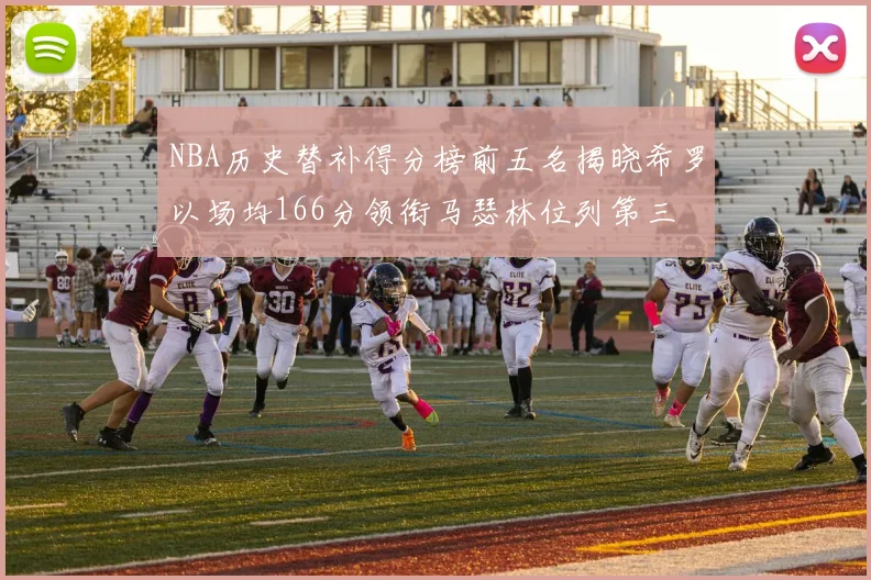 NBA历史替补得分榜前五名揭晓希罗以场均166分领衔马瑟林位列第三